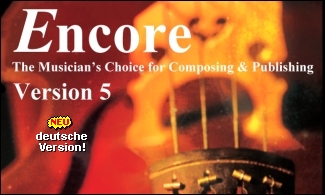 Encore - Music Notation Windows and Mac - Update / Upgrade now available
